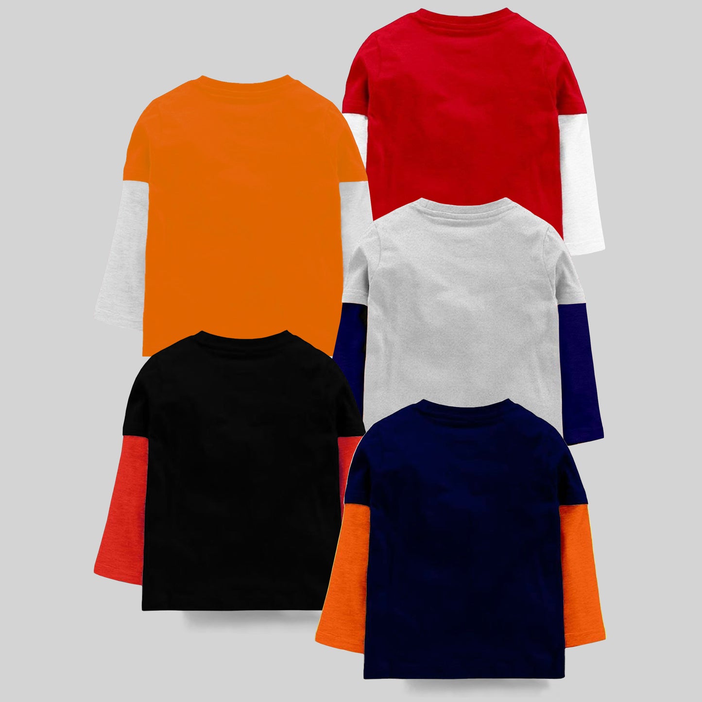 KUCHIPOO Boys Full Sleeves T-Shirts