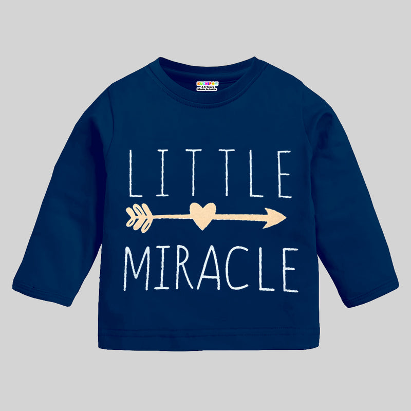 KUCHIPOO Baby Boys and Baby Girls Full Sleeves T-Shirts