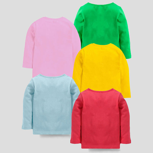 KUCHIPOO Girls Full Sleeves  T-Shirts