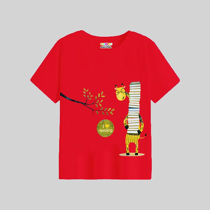 KUCHIPOO Boys Half Sleeves T-Shirts