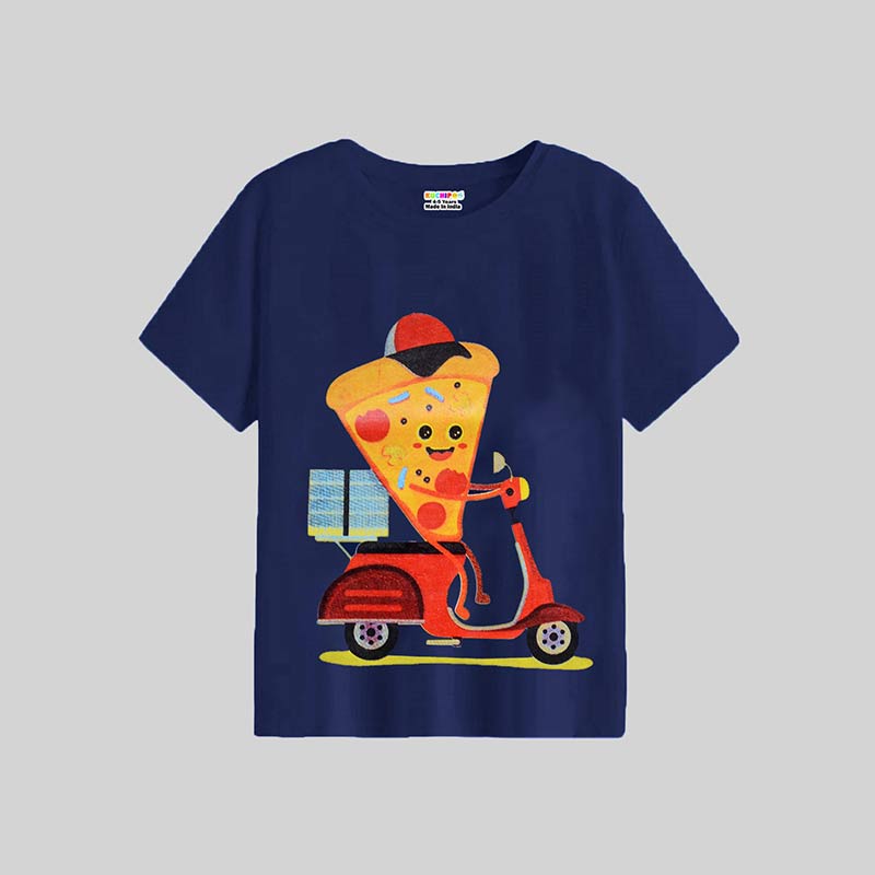 KUCHIPOO Boys Half Sleeves T-Shirts