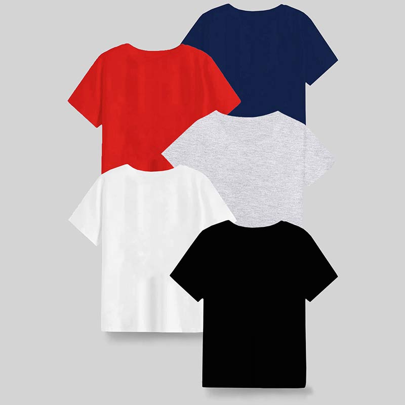 KUCHIPOO Boys Half Sleeves T-Shirts