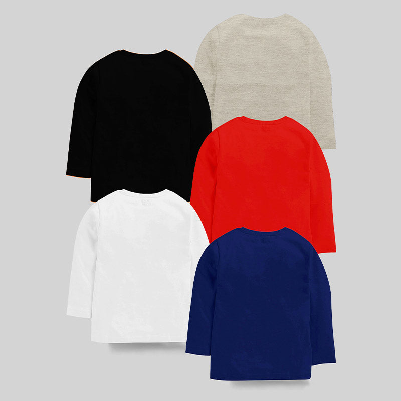 KUCHIPOO Boys Full Sleeves T-Shirts