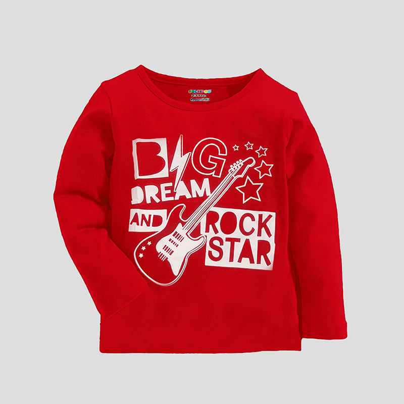 KUCHIPOO Girls Full Sleeves T-Shirts