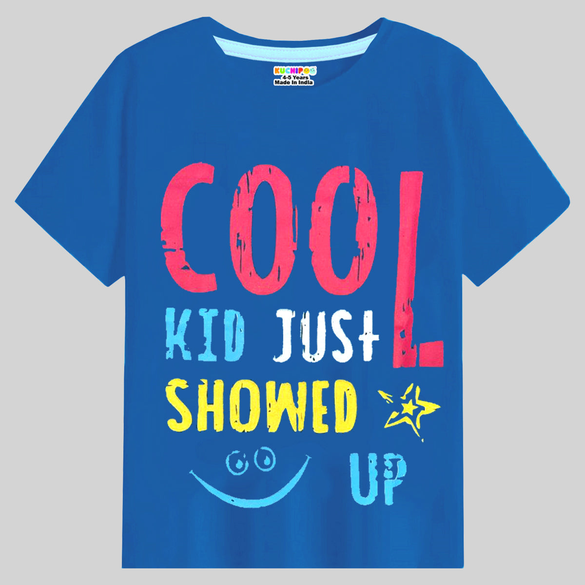 KUCHIPOO Boys Half Sleeves T-Shirts