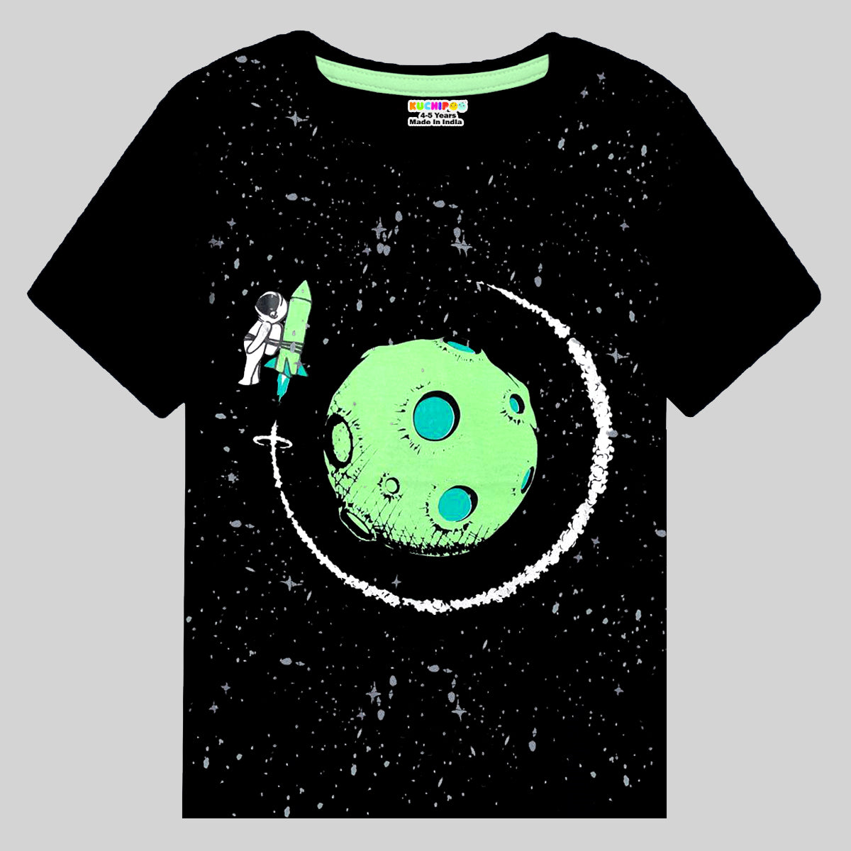 KUCHIPOO Boys Half Sleeves T-Shirts