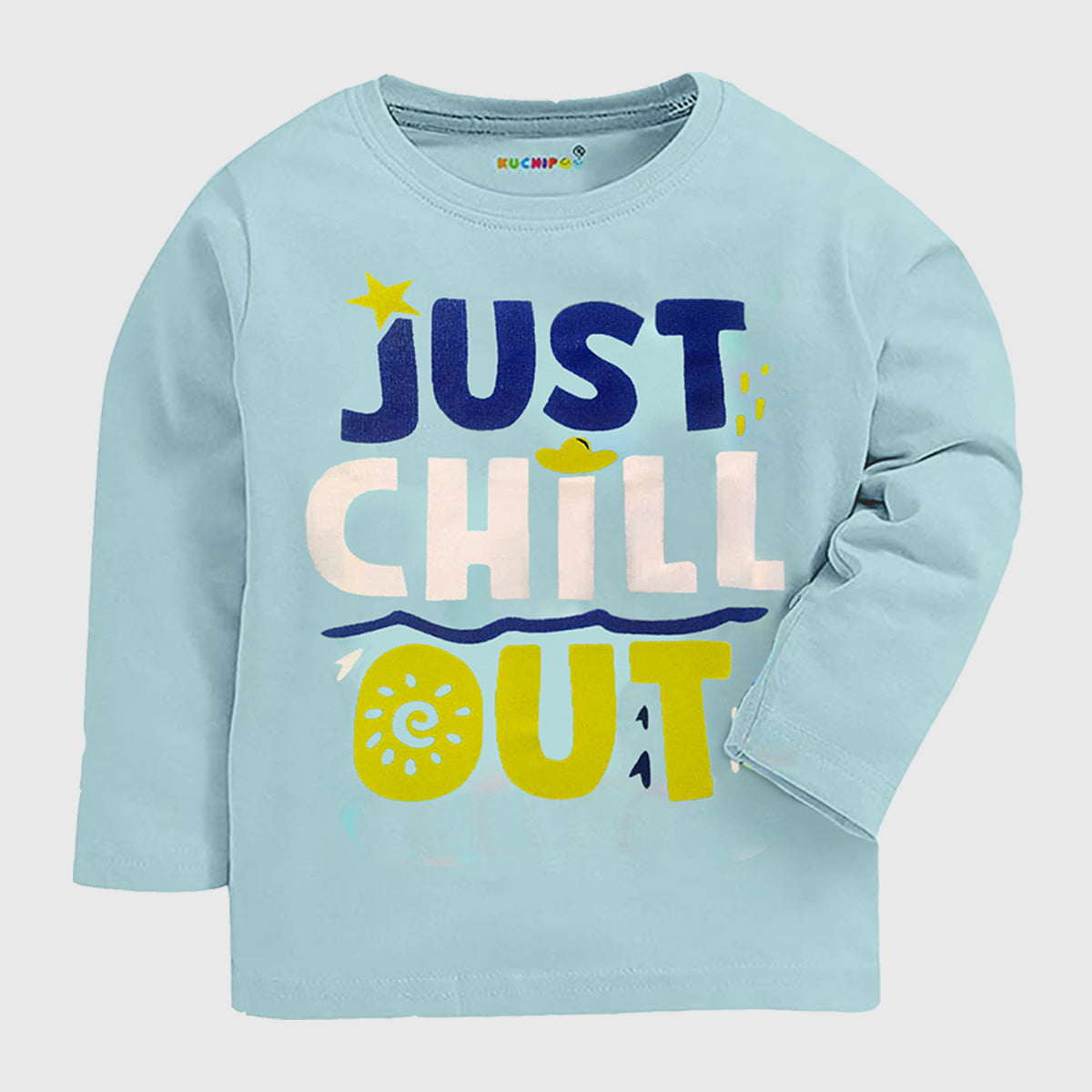 KUCHIPOO Boys  Full Sleeves T-Shirts