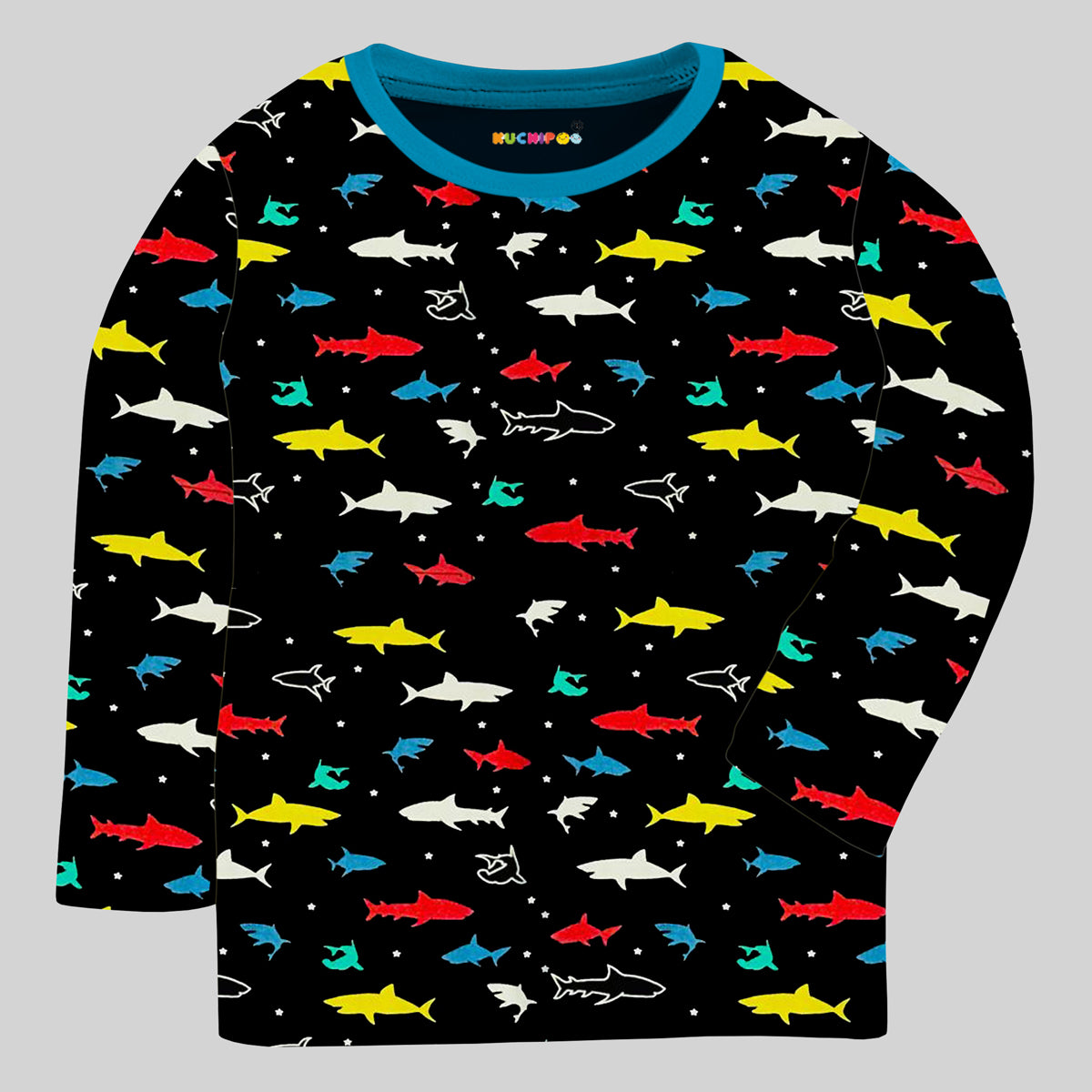 KUCHIPOO Boys Full Sleeves T-Shirts