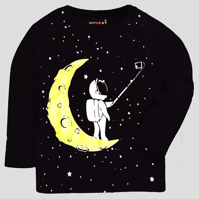 KUCHIPOO Boys Full Sleeves  T-Shirts