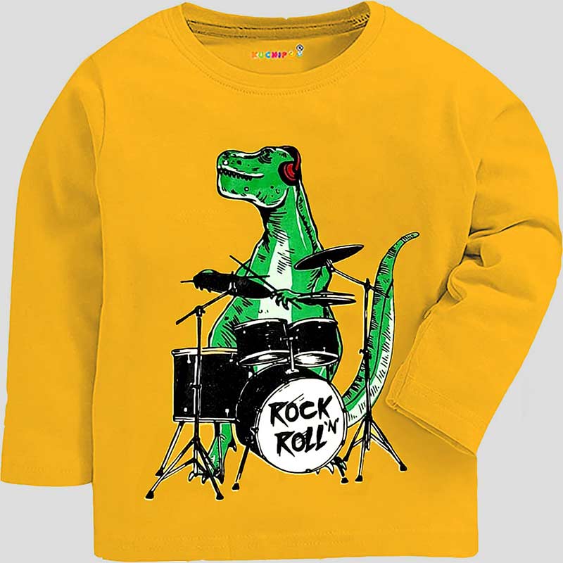 KUCHIPOO Boys Full Sleeves  T-Shirts