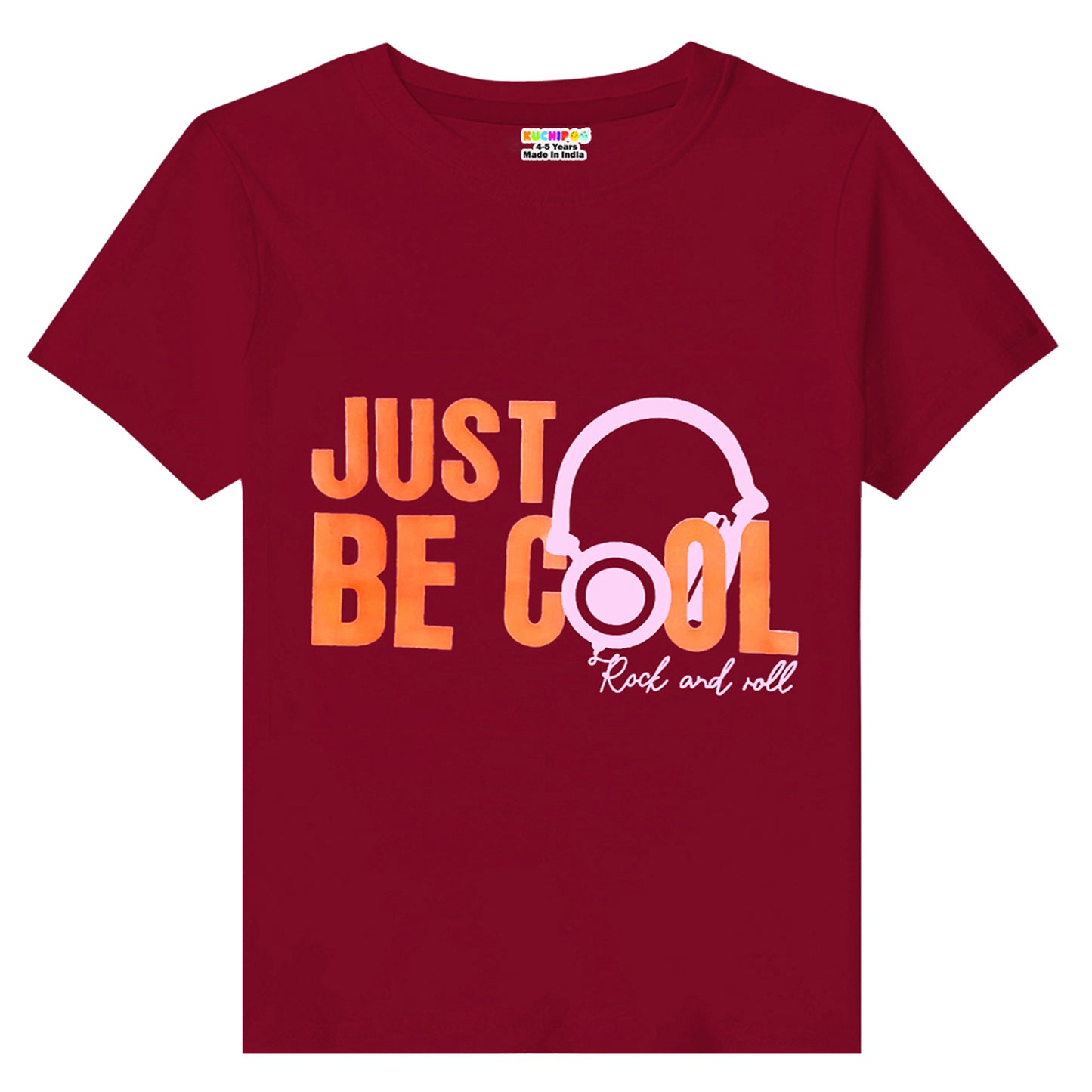 KUCHIPOO Boys Half Sleeves T-Shirts