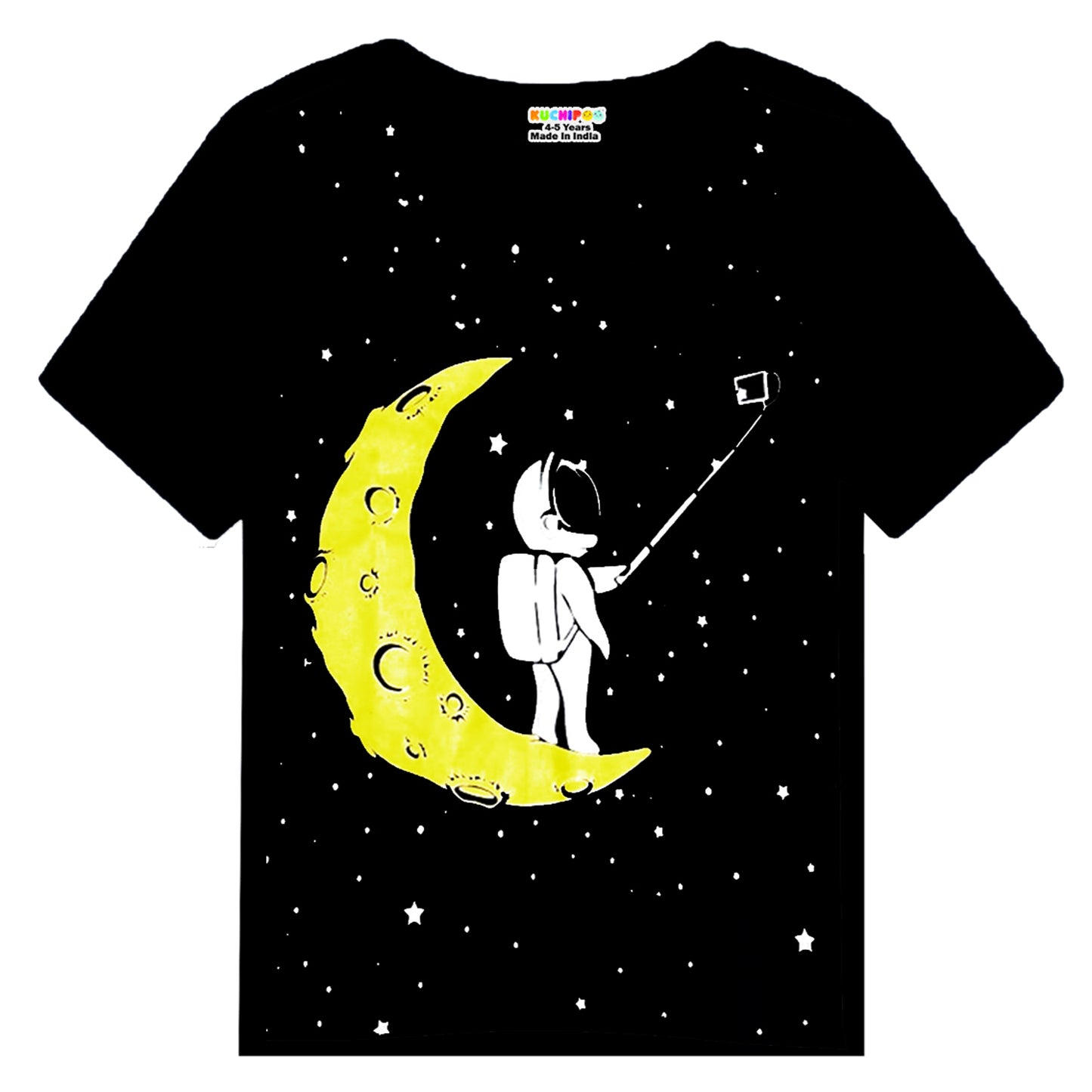 KUCHIPOO Boys Half Sleeves T-Shirts