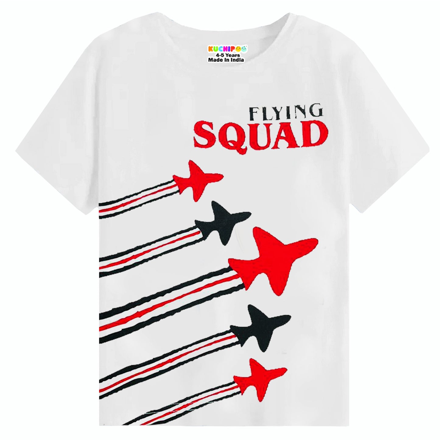 KUCHIPOO Boys Half Sleeves T-Shirts