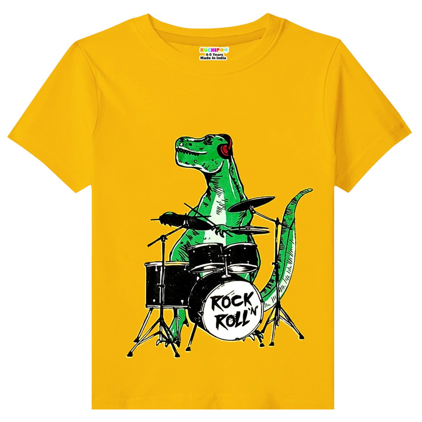 KUCHIPOO Boys Half Sleeves T-Shirts