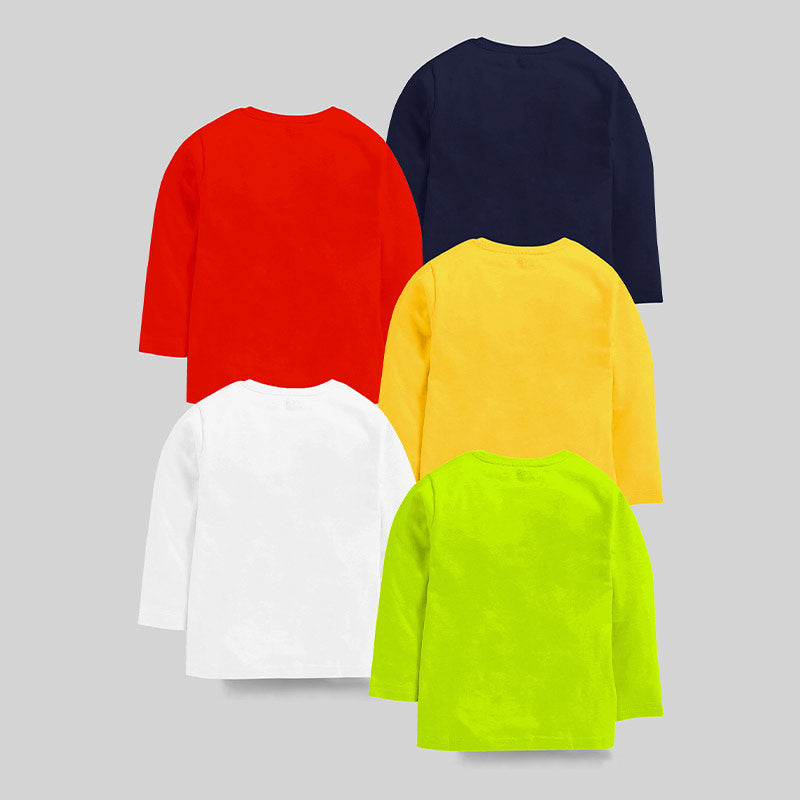 KUCHIPOO Boys Full Sleeves T-Shirts