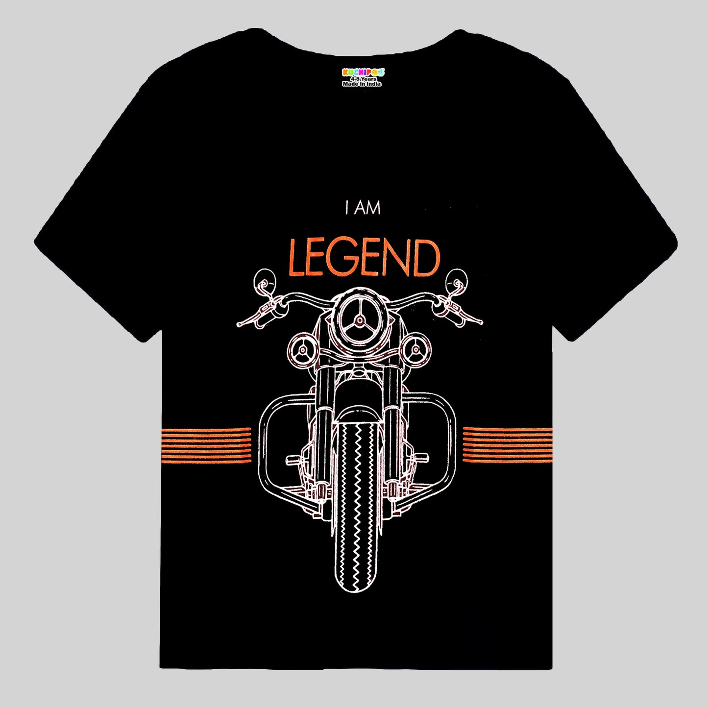 KUCHIPOO Boys Half Sleeves T-Shirts