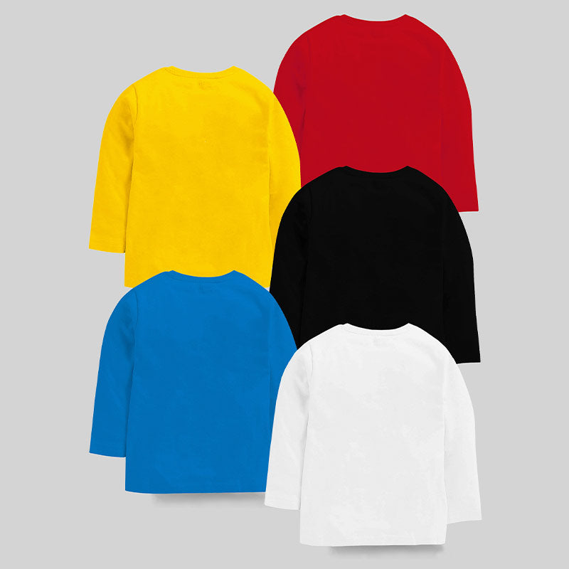 KUCHIPOO Boys Full Sleeves T-Shirts