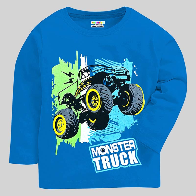 KUCHIPOO Boys Full Sleeves T-Shirts