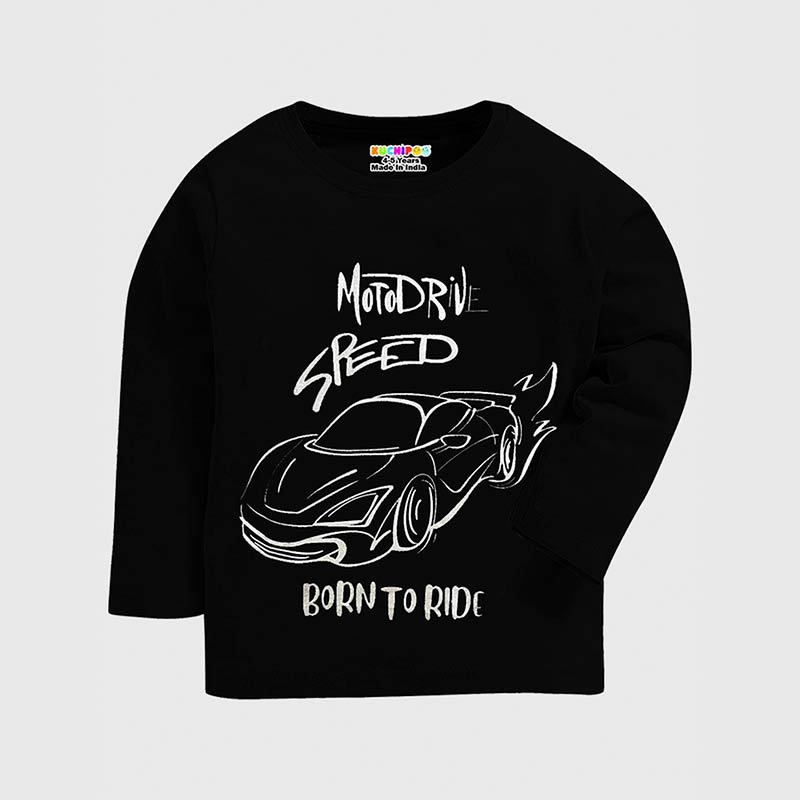 KUCHIPOO Boys Full Sleeves T-Shirts