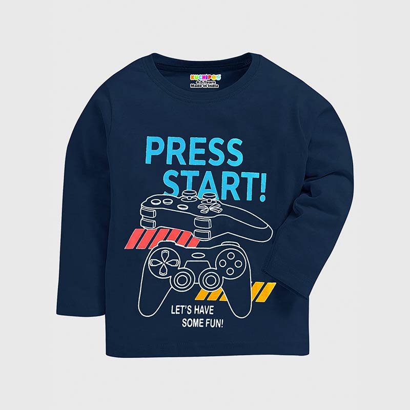 KUCHIPOO Boys Full Sleeves T-Shirts