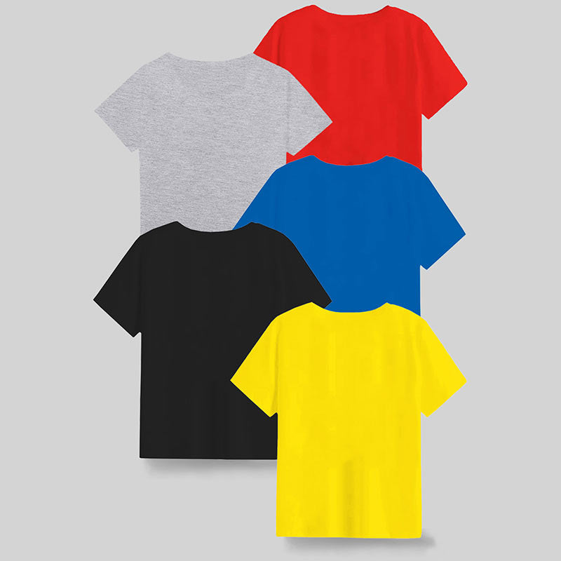 KUCHIPOO Boys Half Sleeves T-Shirts