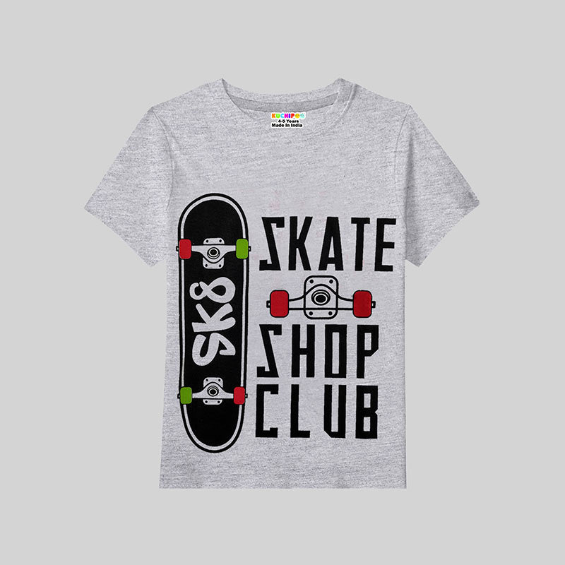 KUCHIPOO Boys Half Sleeves T-Shirts