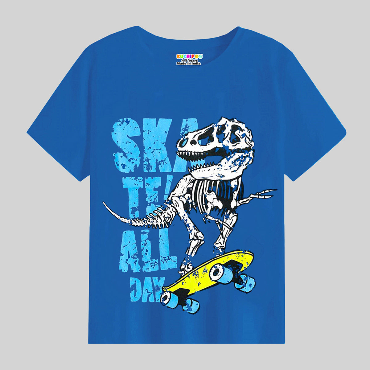 KUCHIPOO Boys Half Sleeves T-Shirts