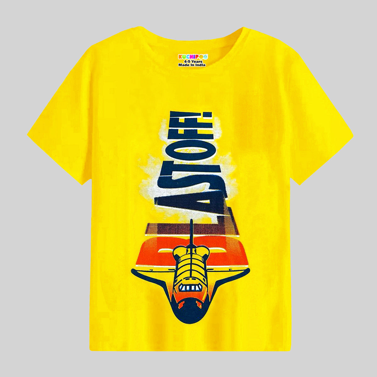 KUCHIPOO Boys Half Sleeves T-Shirts