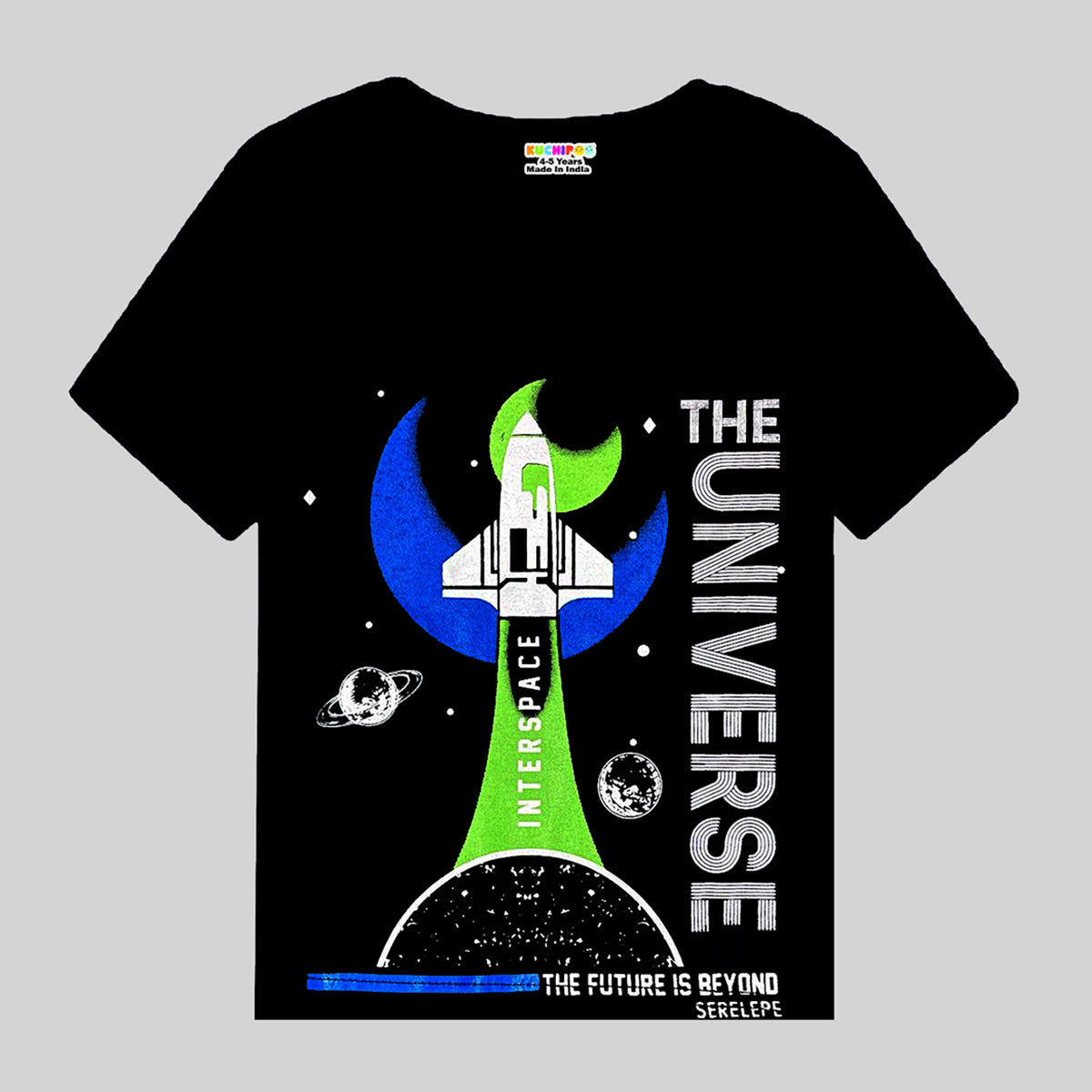 KUCHIPOO Boys Half Sleeves T-Shirts