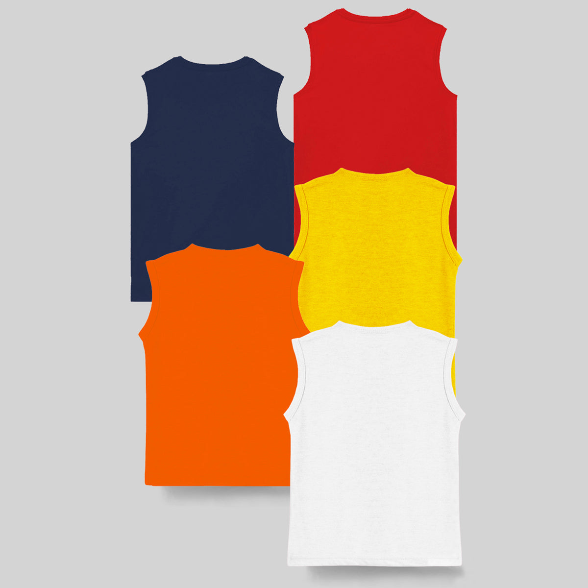 KUCHIPOO Boys Sleeves less T-Shirts