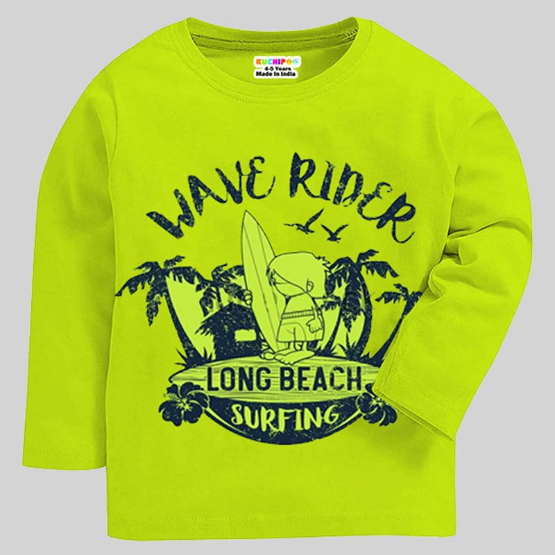 KUCHIPOO Boys Full Sleeves T-Shirts