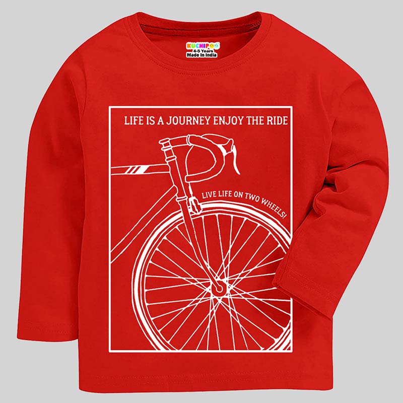 KUCHIPOO Boys Full Sleeves T-Shirts