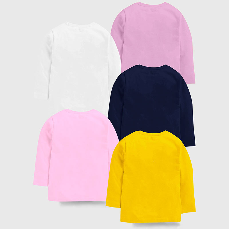 KUCHIPOO Girls Full Sleeves T-Shirts