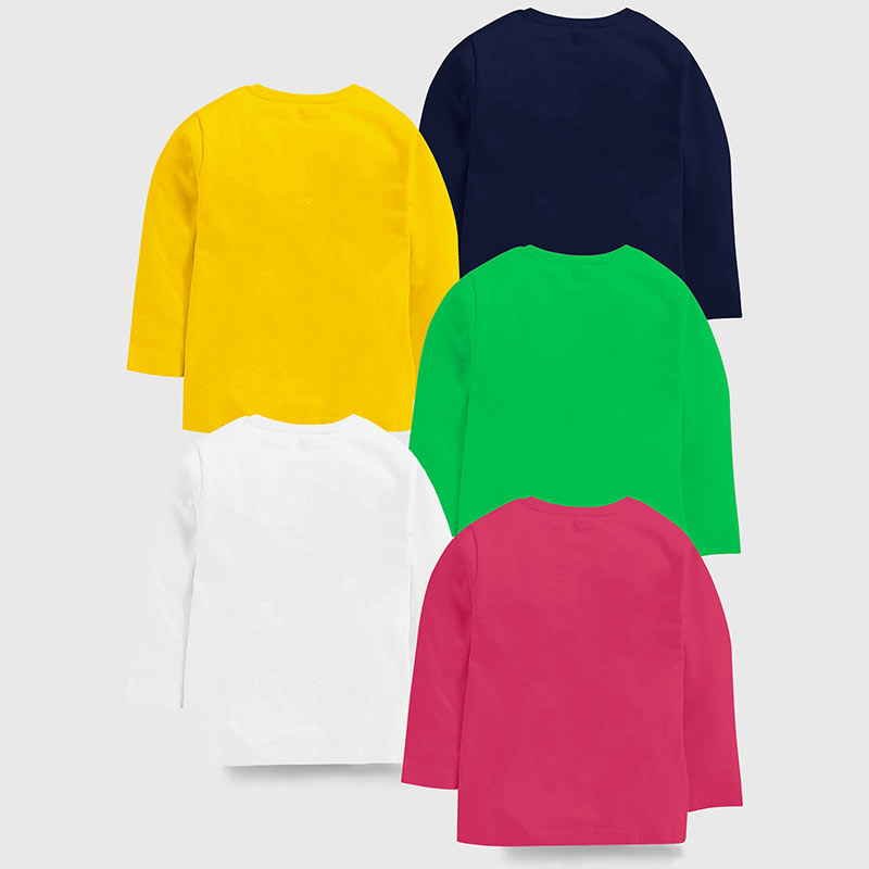 KUCHIPOO Girls Full Sleeves T-Shirts