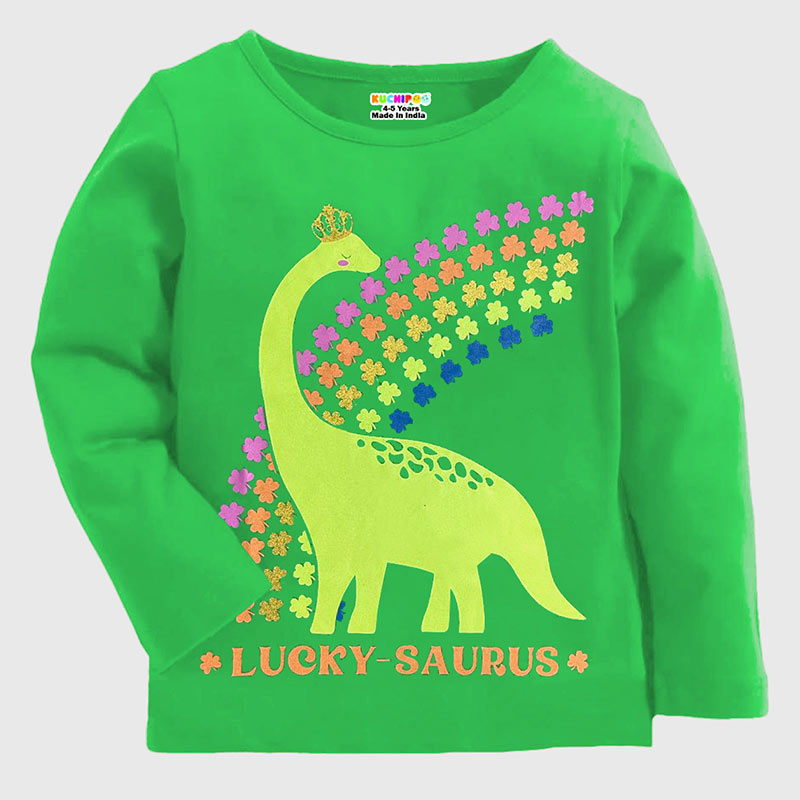 KUCHIPOO Girls Full Sleeves T-Shirts