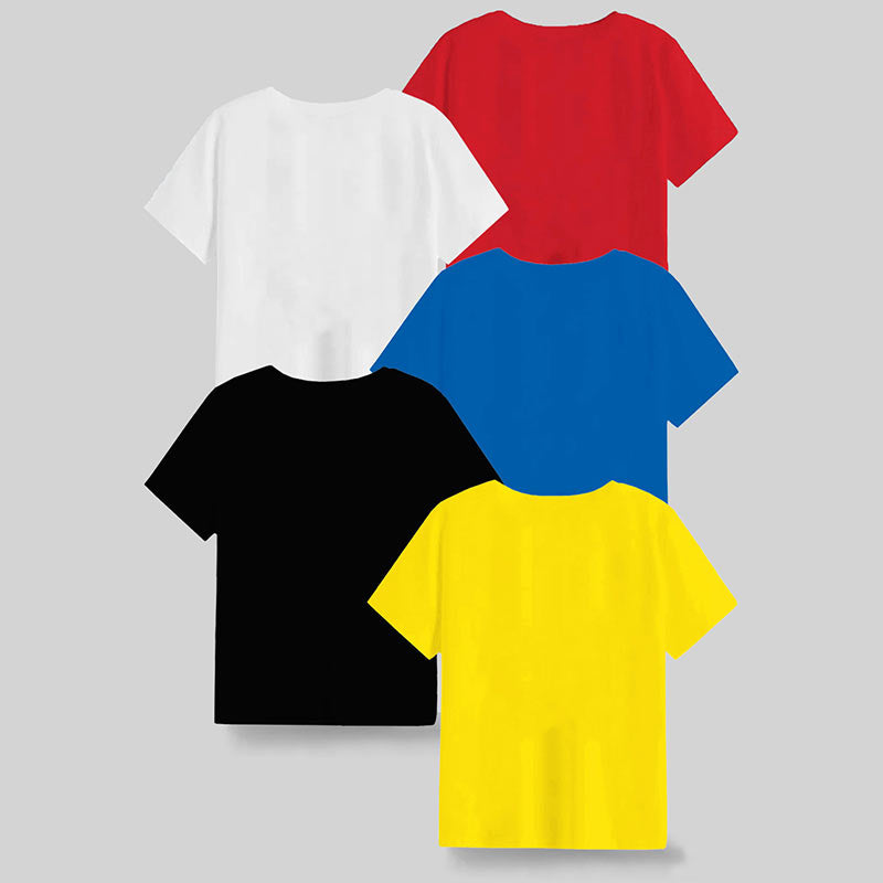 KUCHIPOO Boys Half Sleeves T-Shirts