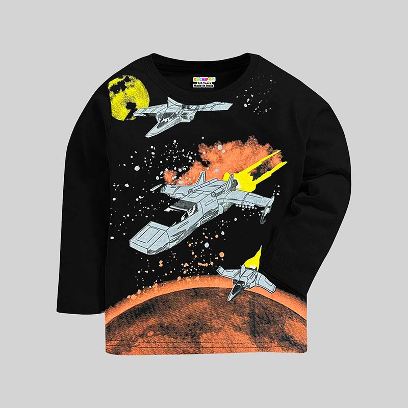 KUCHIPOO Boys Full Sleeves T-Shirts