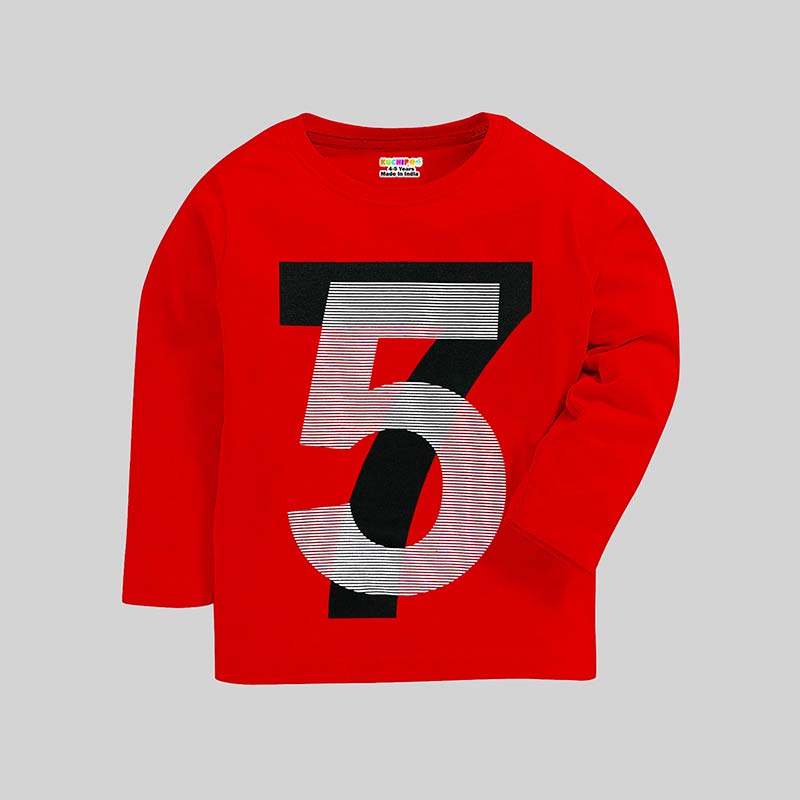 KUCHIPOO Boys Full Sleeves T-Shirts