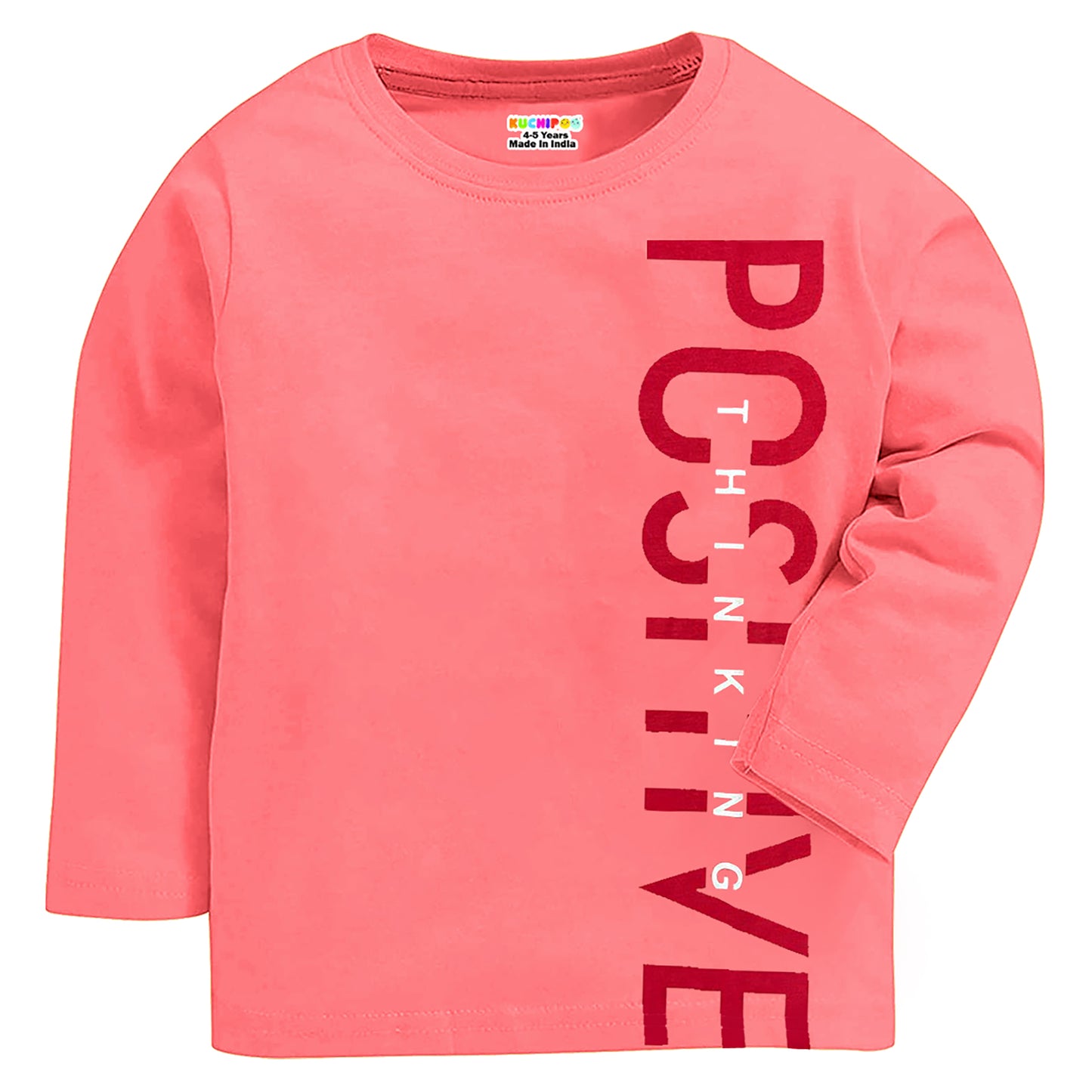 KUCHIPOO Boys Full Sleeves T-Shirts