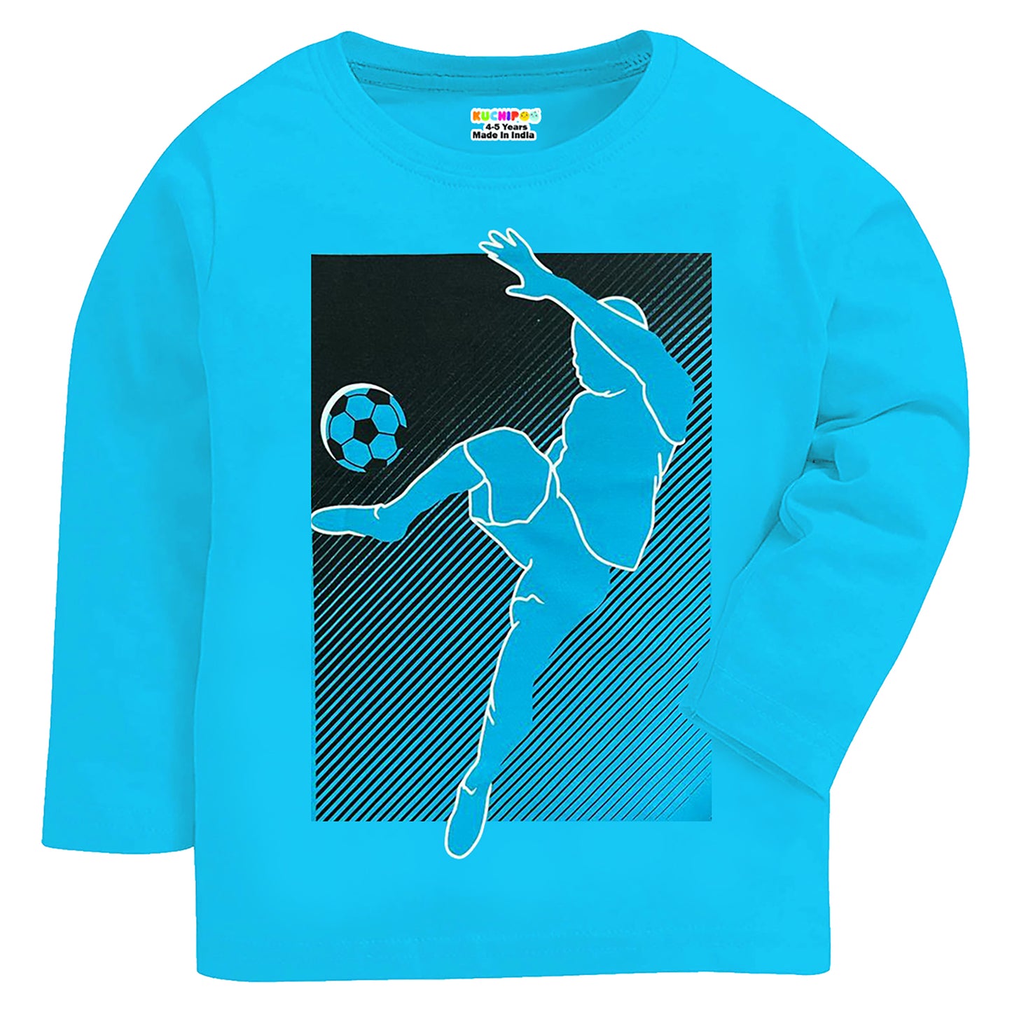 KUCHIPOO Boys Full Sleeves T-Shirts