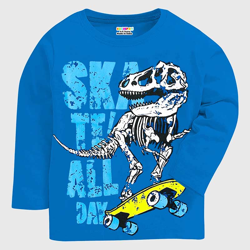 KUCHIPOO Boys Full Sleeves T-Shirts