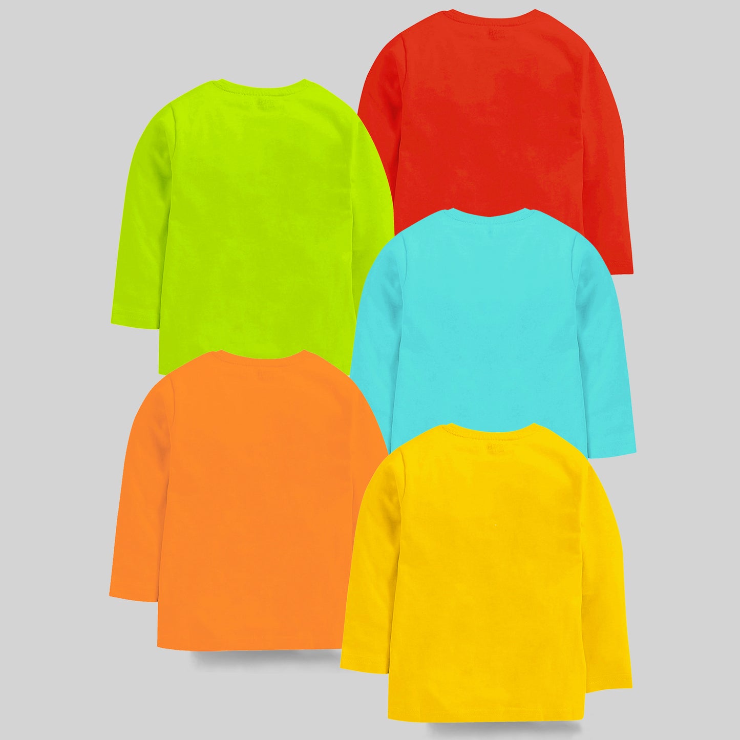 KUCHIPOO Baby Boys and Baby Girls Full Sleeves T-Shirts