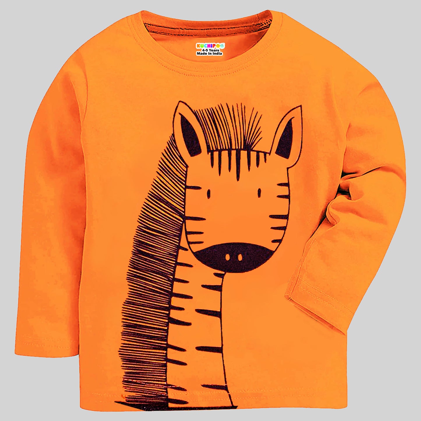 KUCHIPOO Baby Boys and Baby Girls Full Sleeves T-Shirts