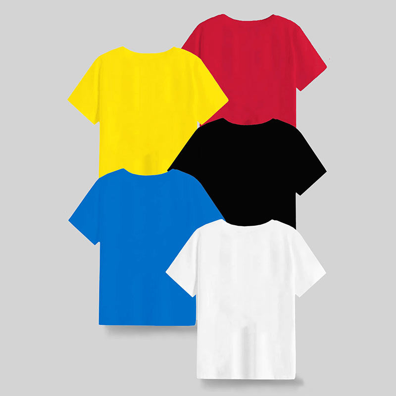 KUCHIPOO Boys Half Sleeves T-Shirts