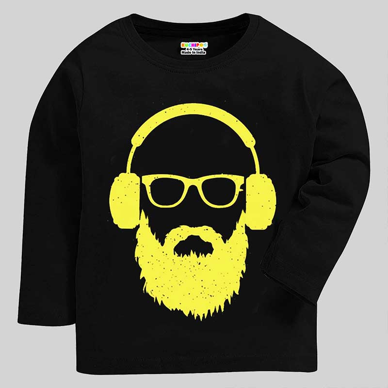 KUCHIPOO Boys Full Sleeves T-Shirts