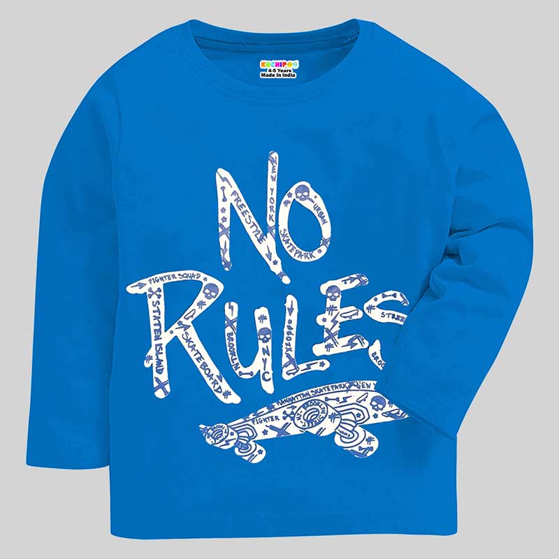 KUCHIPOO Boys Full Sleeves T-Shirts