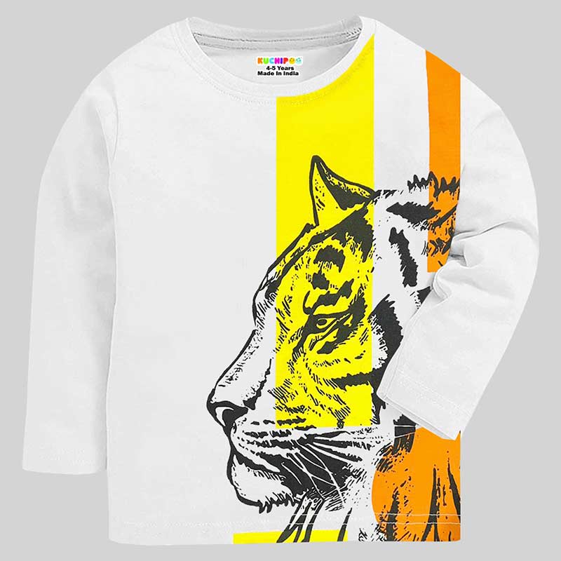 KUCHIPOO Boys Full Sleeves T-Shirts