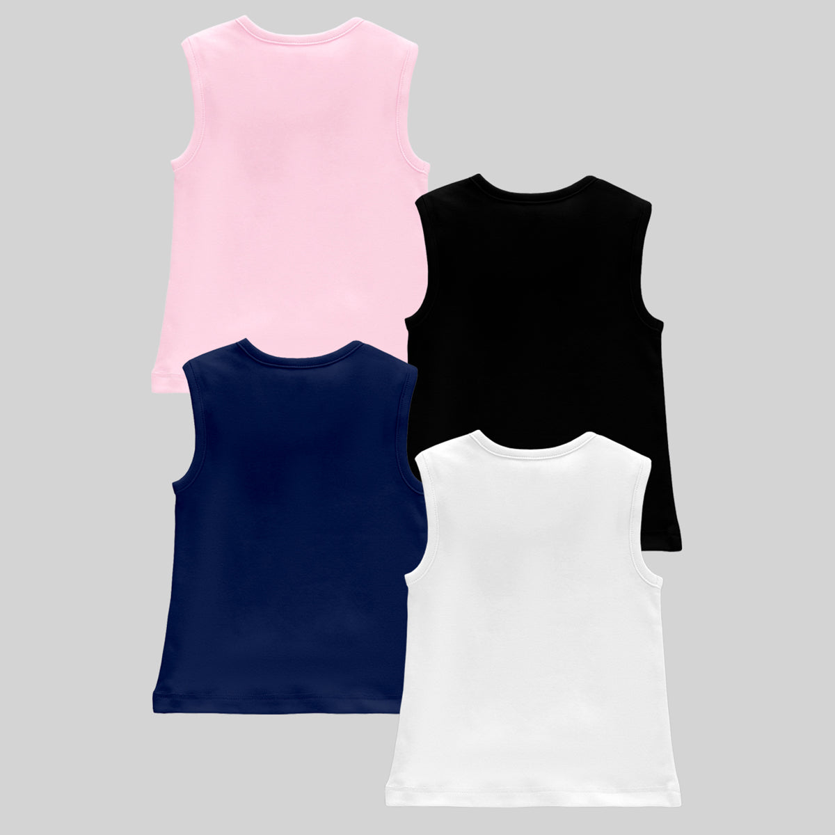 Kuchipoo Girls Sleeveless T-Shirts