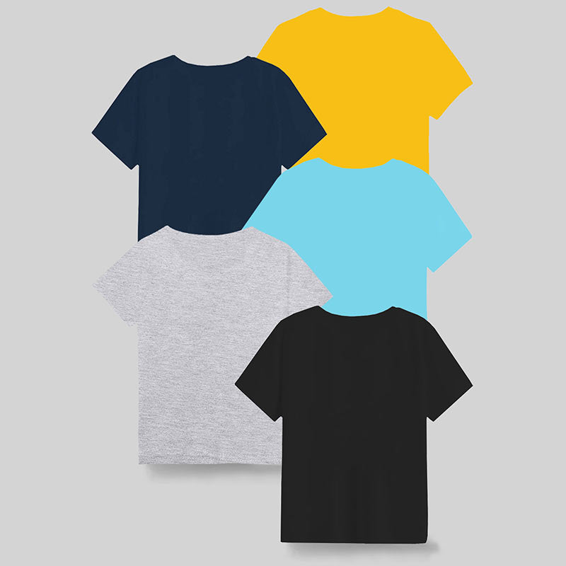 KUCHIPOO Boys Half Sleeves T-Shirts