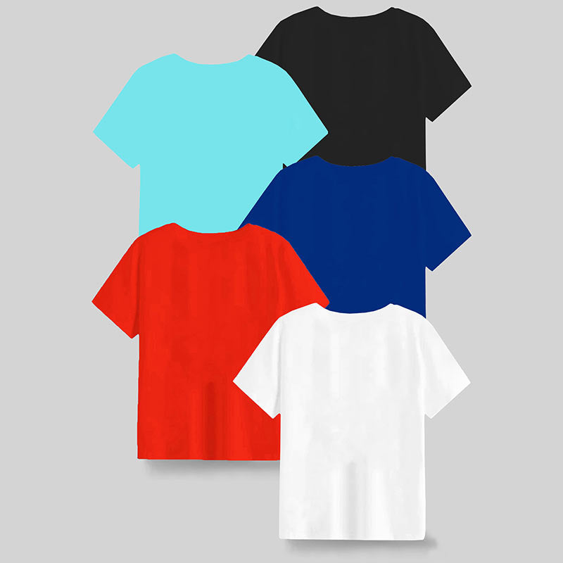 KUCHIPOO Boys Half Sleeves T-Shirts